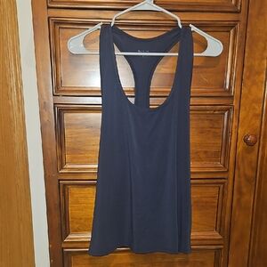 Athleta Charcoal Racerback Tank